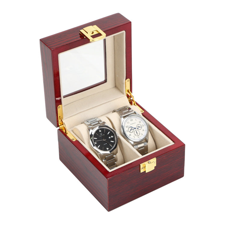 Wooden watch box watch storage box