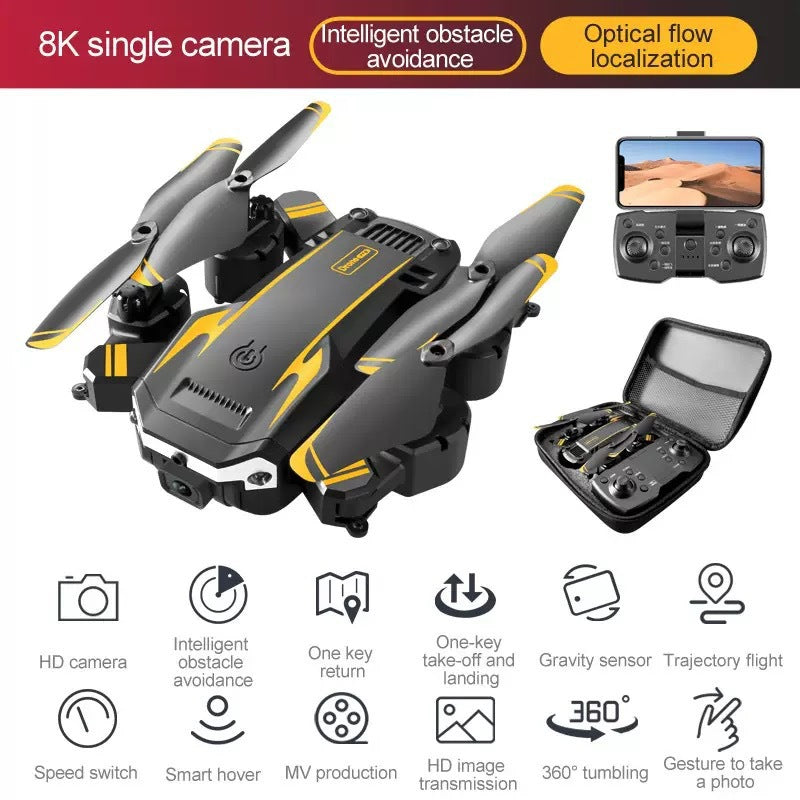 8K High-Definition Foldable Drone – Smart Obstacle Avoidance Technology