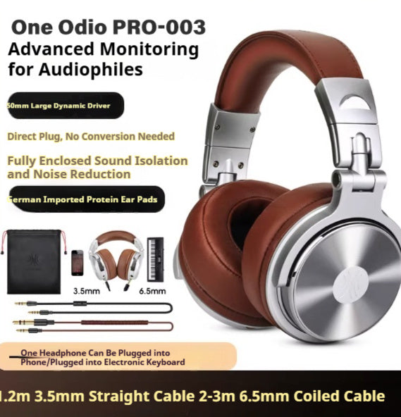 OneOdio Over Ear Headphone, Wired Premium Stereo Sound Headsets with 50mm Driver