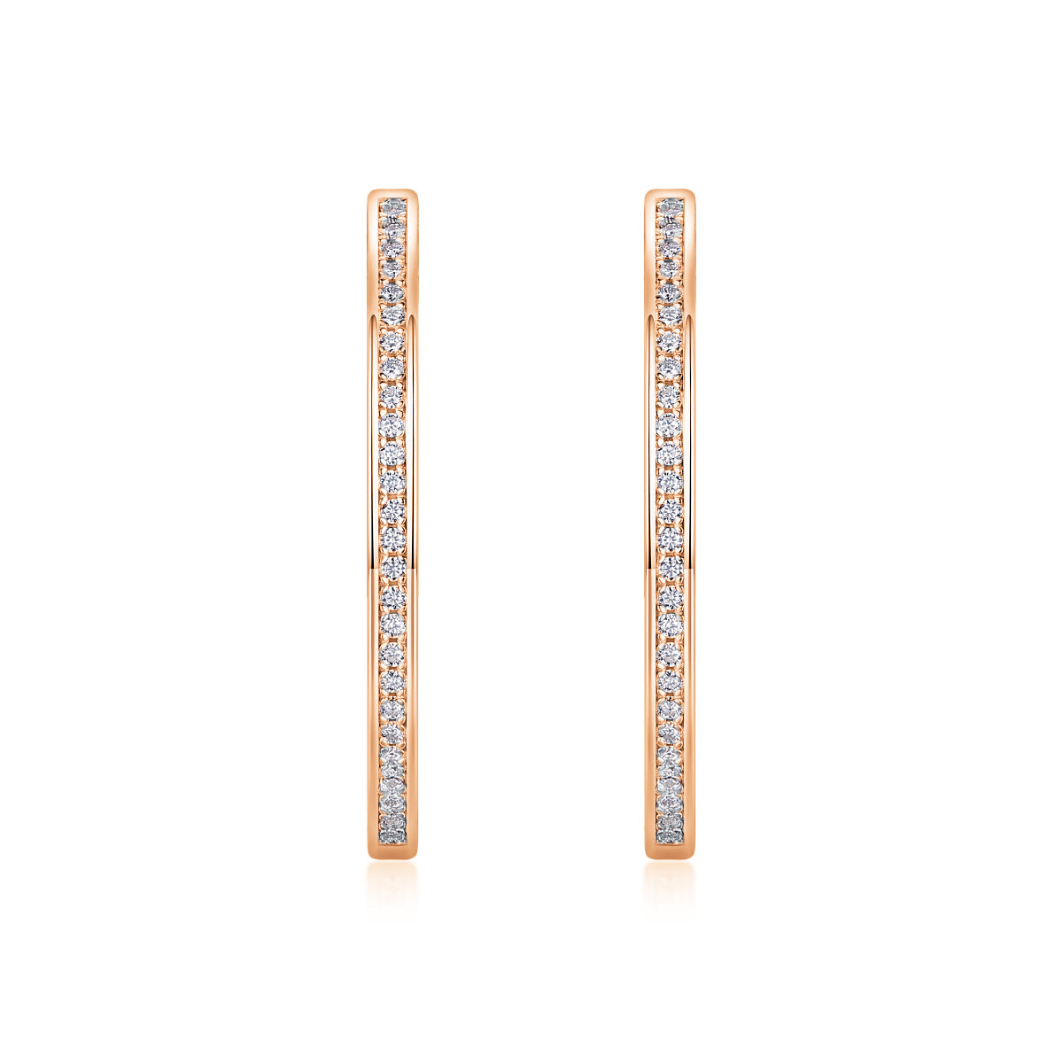Natural Female Lead - Top-quality Moissanite Luxury Silver Stud Earrings S925 Silver-plated Platinum