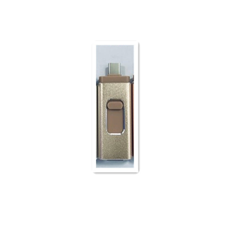 4-in-1 Multi-port USB Flash Drive: iPhone | Android (Micro USB) | Type-C | USB Key