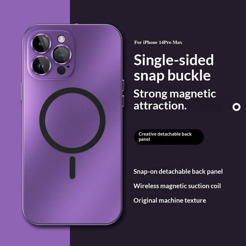 Full-Coverage Magnetic Metal Phone Case