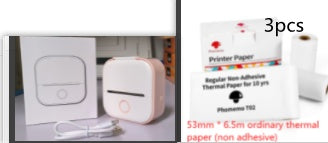 Mini Bluetooth Thermal Label Printer – Portable Photo, Study & Price Tag Printer