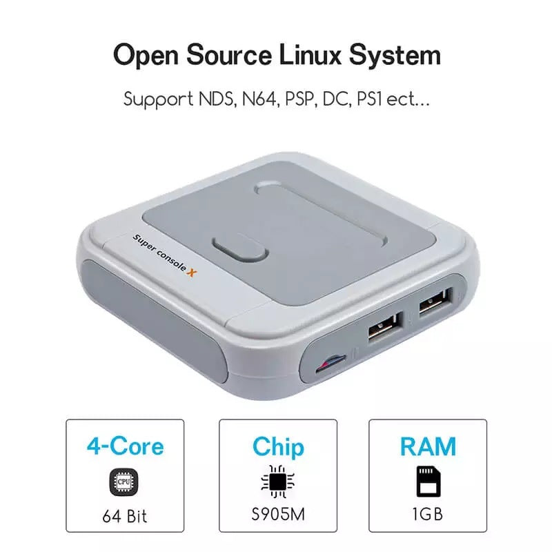 Portable HD Wireless Game Console – Retro Arcade Emulator
