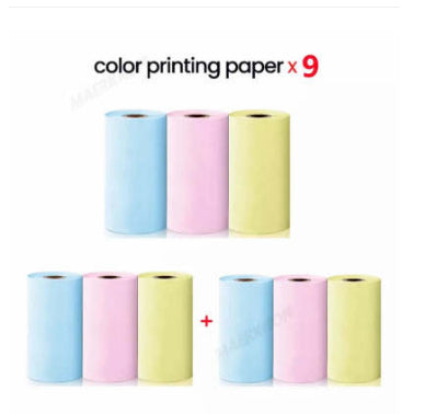 Mini Bluetooth Thermal Label Printer – Portable Photo, Study & Price Tag Printer