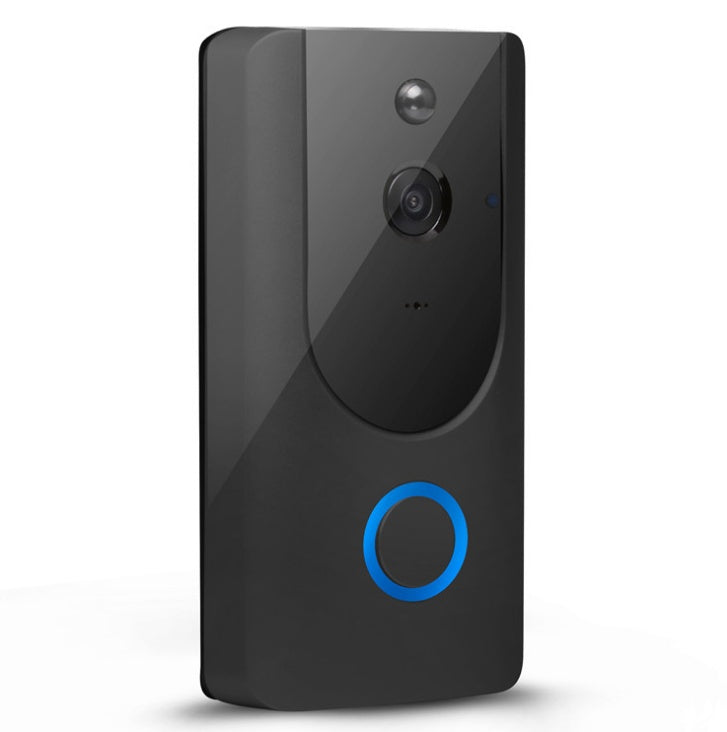 Wireless Smart WiFi Video Doorbell Camera with Chime, Visual Intercom & Night Vision IP Security