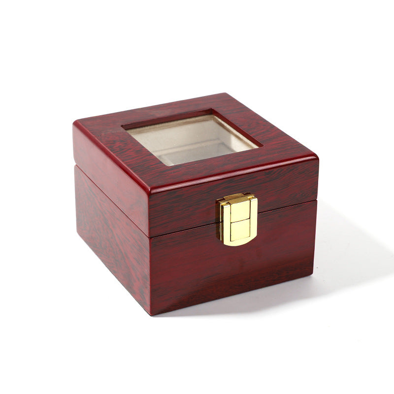 Wooden watch box watch storage box
