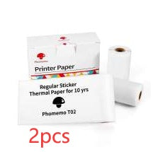 Mini Bluetooth Thermal Label Printer – Portable Photo, Study & Price Tag Printer