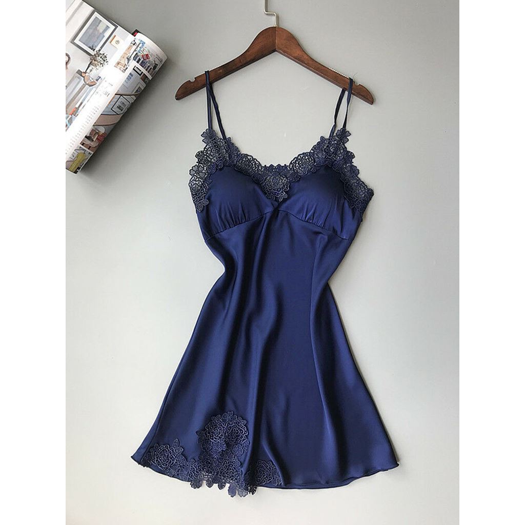 Luxury Women’s Satin Lace Nightwear Set - Elegant Sleepwear