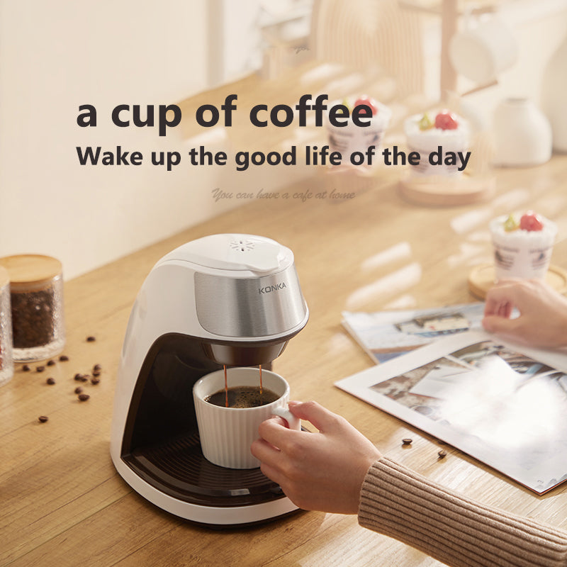 Fully Automatic Mini Portable Coffee Maker for Home & Office