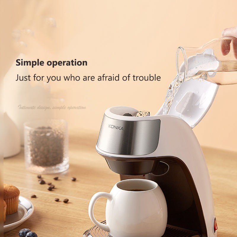 Fully Automatic Mini Portable Coffee Maker for Home & Office