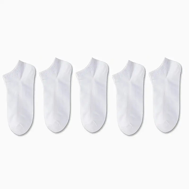 5/10/30 Pairs Men's & Women's Premium Comfort No-Show Ankle Socks