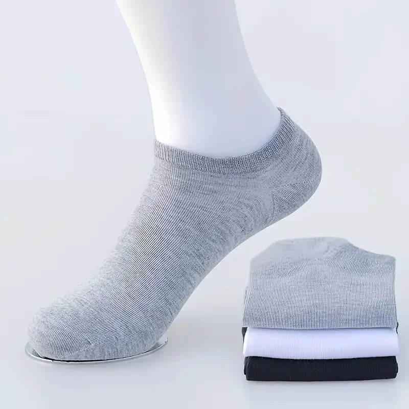 5/10/30 Pairs Men's & Women's Premium Comfort No-Show Ankle Socks