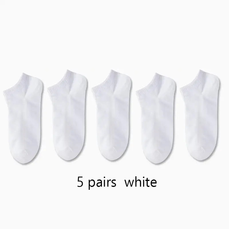 5/10/30 Pairs Men's & Women's Premium Comfort No-Show Ankle Socks