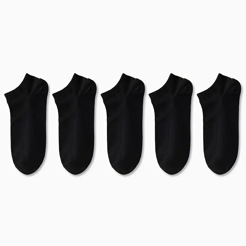 5/10/30 Pairs Men's & Women's Premium Comfort No-Show Ankle Socks