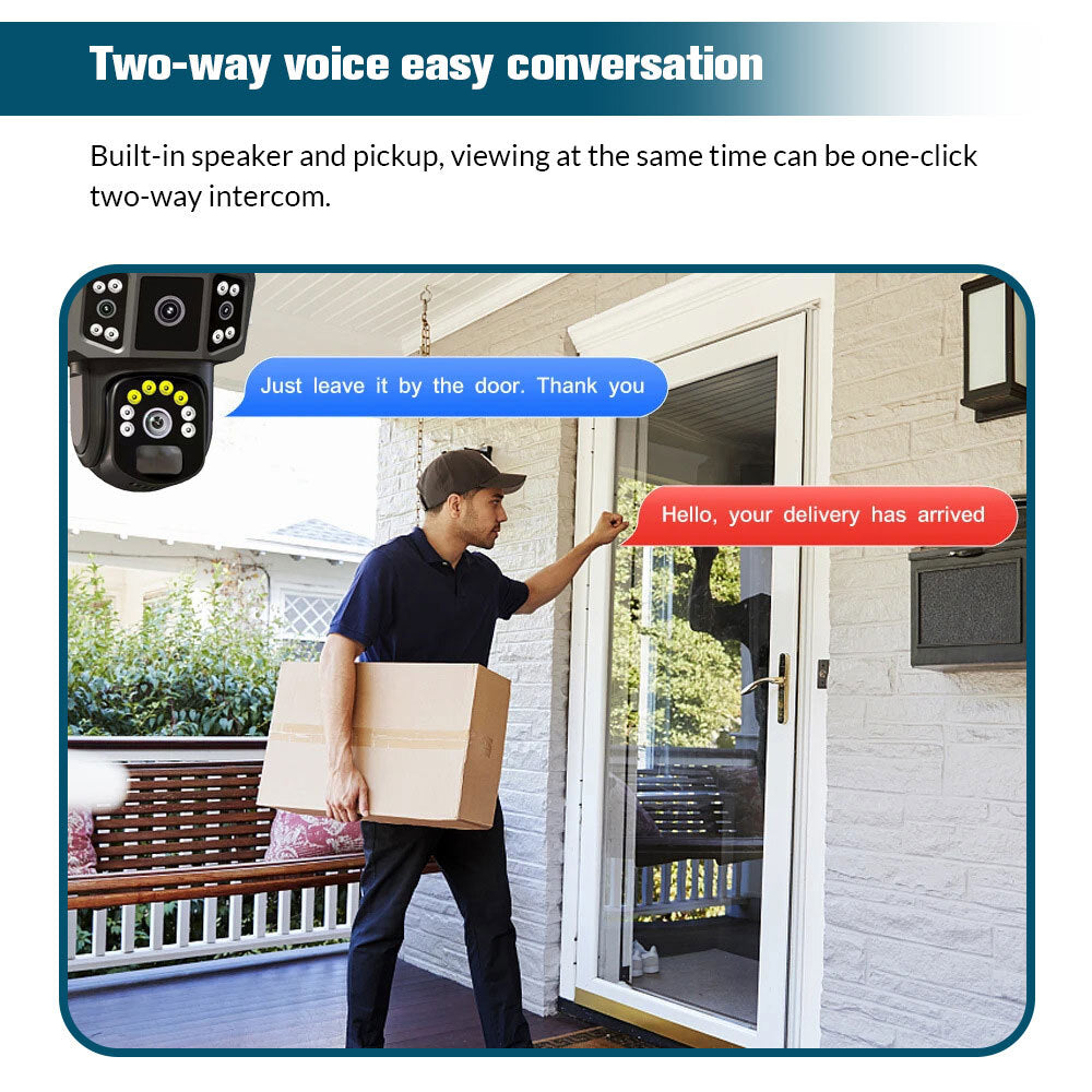 Outdoor Solar Security Camera Wifi Solar Battery CCTV Surveillance Wireless