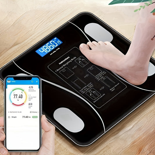 Intelligent Bluetooth Body Fat & Composition Smart Scale