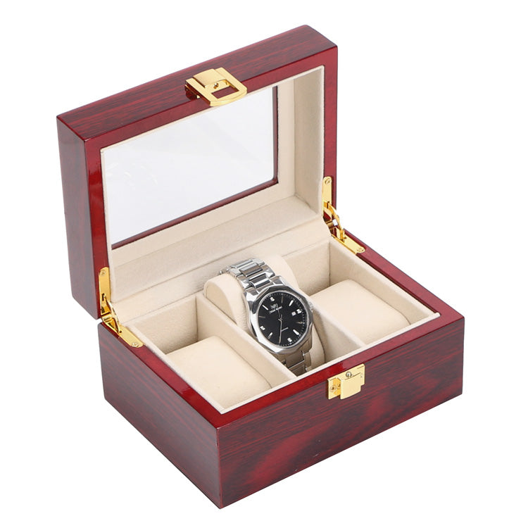 Wooden watch box watch storage box