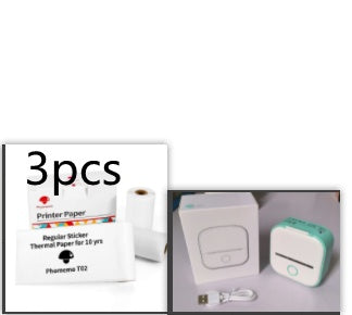 Mini Bluetooth Thermal Label Printer – Portable Photo, Study & Price Tag Printer
