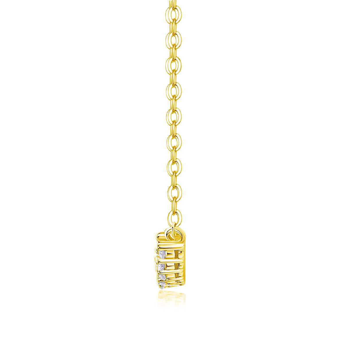 Light Luxury Moissanite Necklace – Premium S925 Silver with Platinum-Plated Finish
