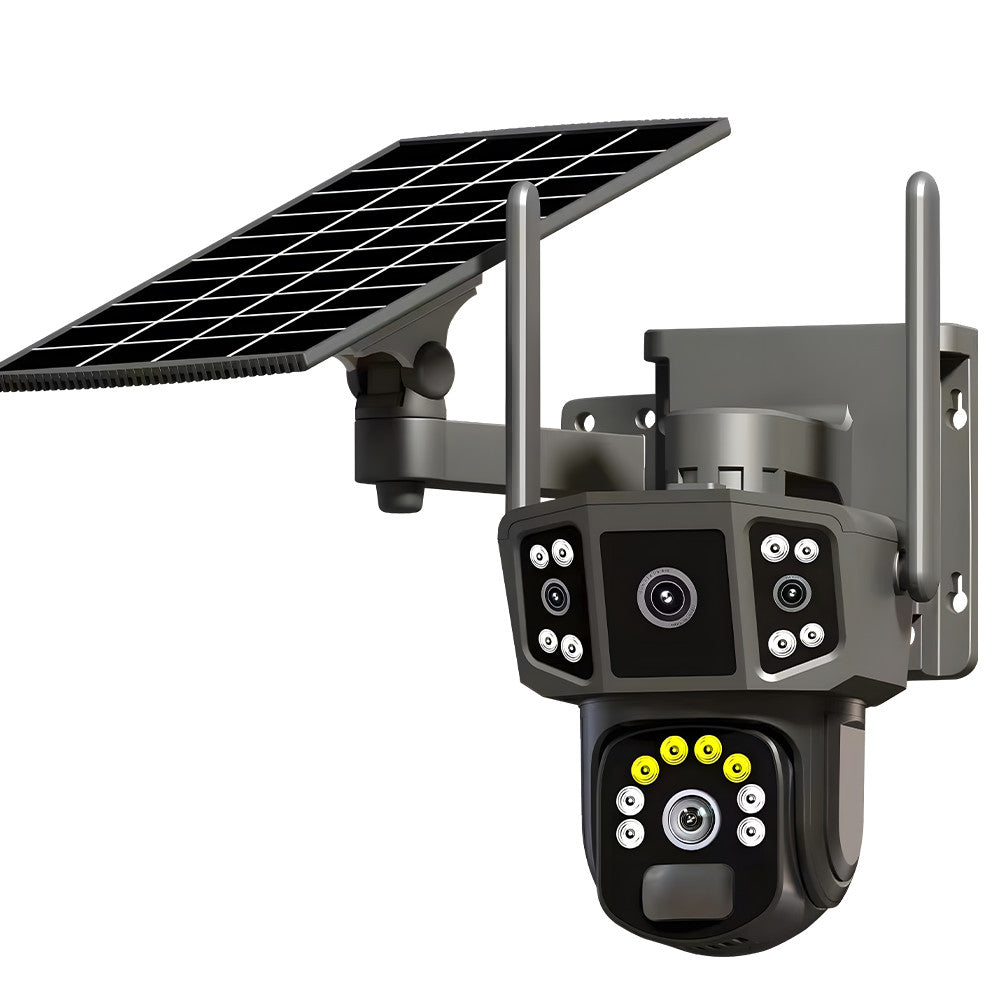 Outdoor Solar Security Camera Wifi Solar Battery CCTV Surveillance Wireless