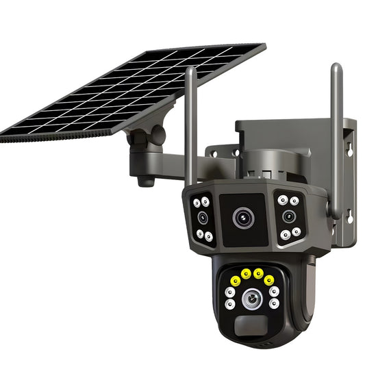 Outdoor Solar Security Camera Wifi Solar Battery CCTV Surveillance Wireless