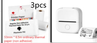 Mini Bluetooth Thermal Label Printer – Portable Photo, Study & Price Tag Printer