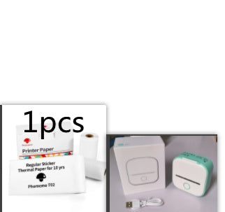 Mini Bluetooth Thermal Label Printer – Portable Photo, Study & Price Tag Printer