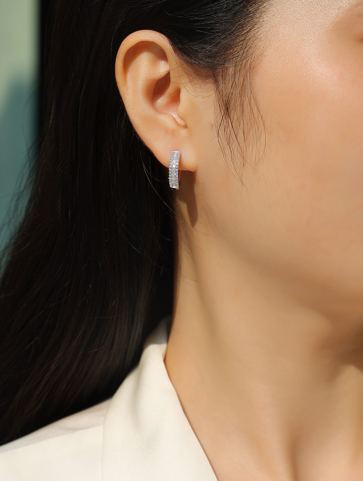 Brilliant Night - Premium Moissanite Luxury Silver Stud Earrings S925 Silver Plated Platinum