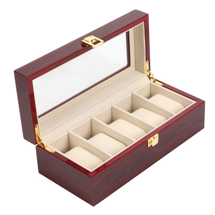 Wooden watch box watch storage box