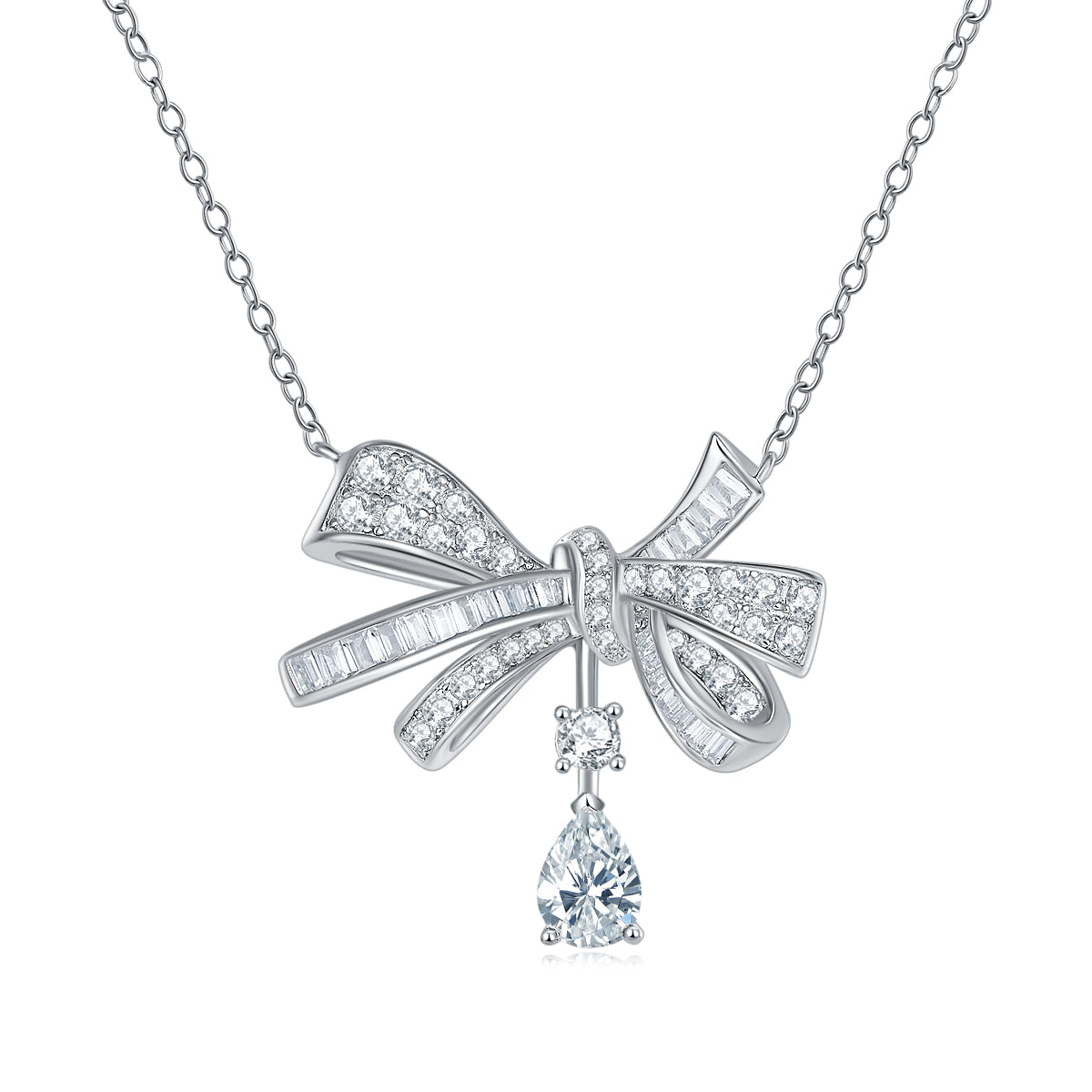 1Butterfly - A Fashionable And Luxurious Diamond Jewelry Pendant Set With Moissanite S925 Sterling Silver And Platinum Plating Prohibit TikTok sales