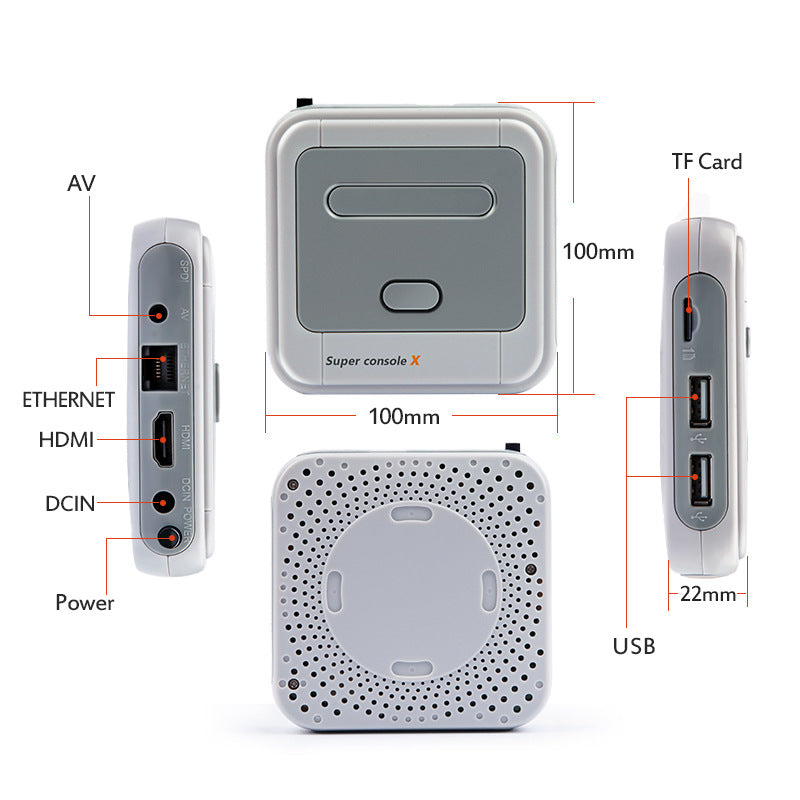 Portable HD Wireless Game Console – Retro Arcade Emulator