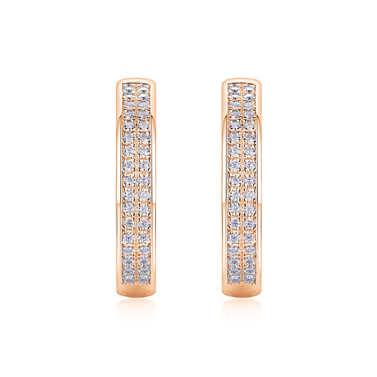 Firefly Light - Premium Moissanite Luxury Fashion Light Luxury Jewelry Silver Stud Earrings S925 Silver Plated Platinum