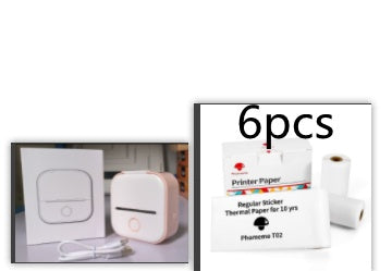 Mini Bluetooth Thermal Label Printer – Portable Photo, Study & Price Tag Printer