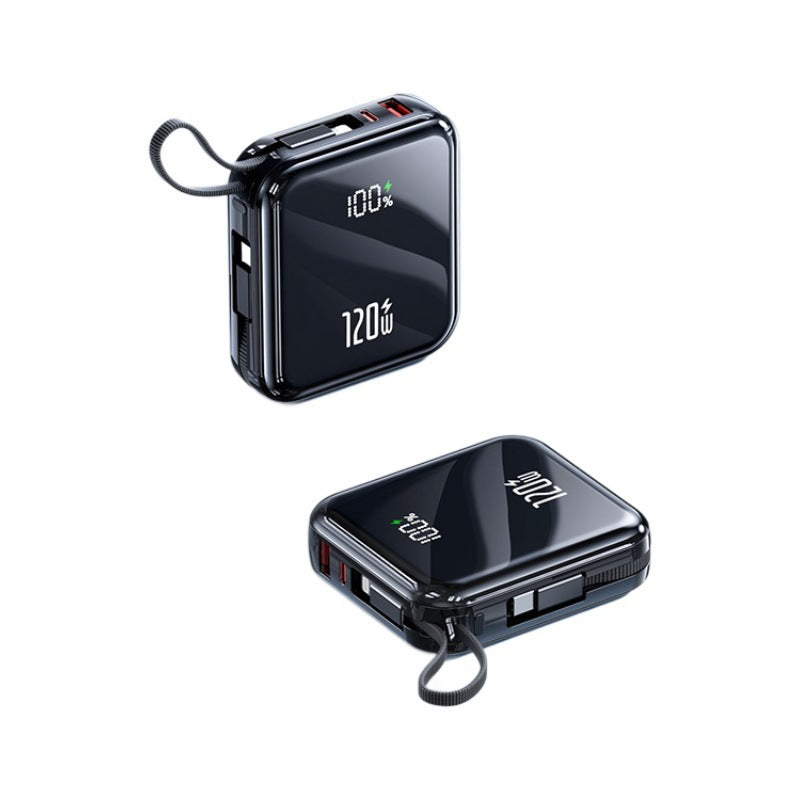 120W Super Fast Charging 20000mAh High-Capacity Mini Power Bank