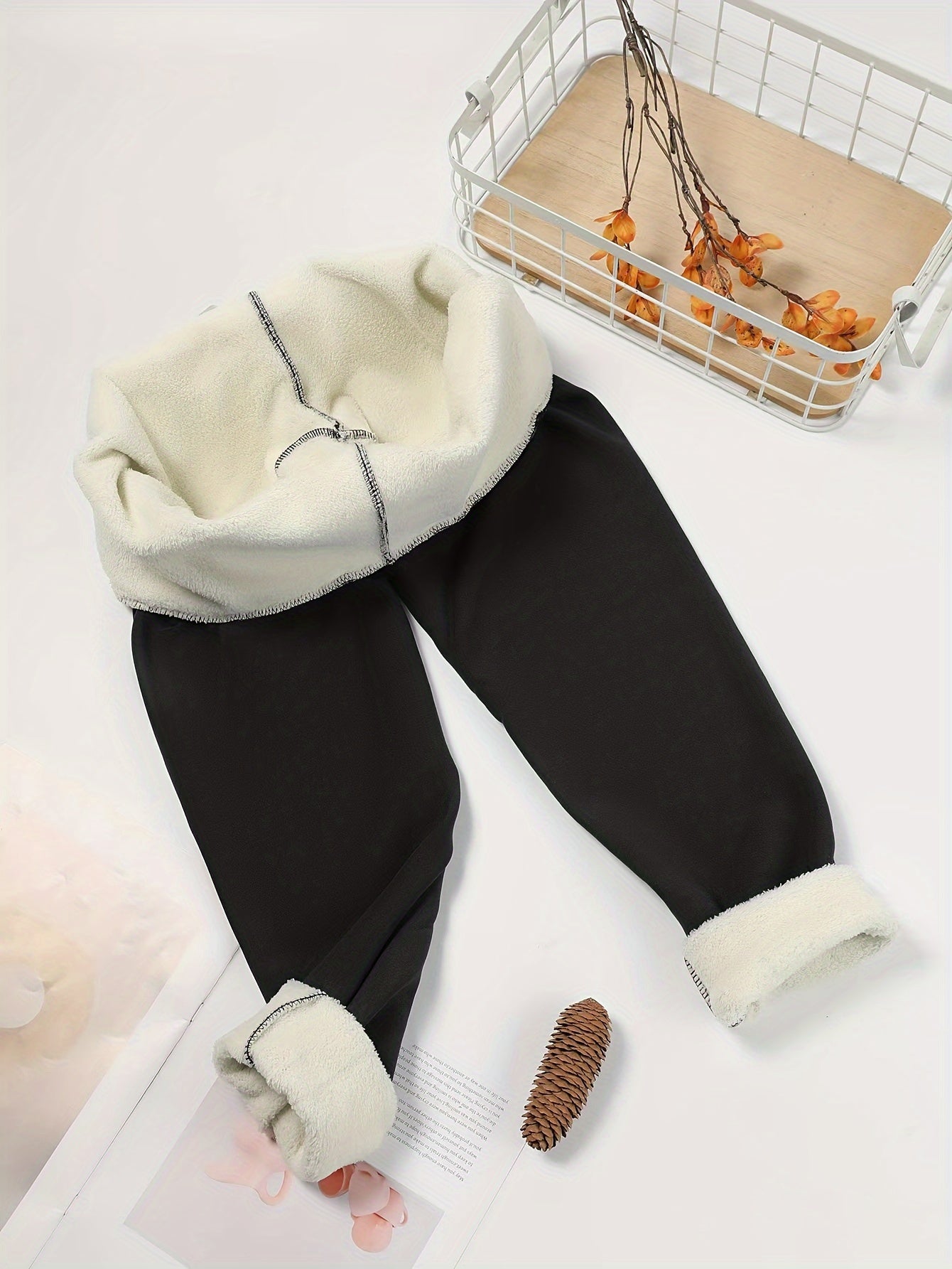 Women's High-Waisted Thermal Leggings: Stretchy, Comfortable, and Warm for Winter Sports, Yoga, and Running