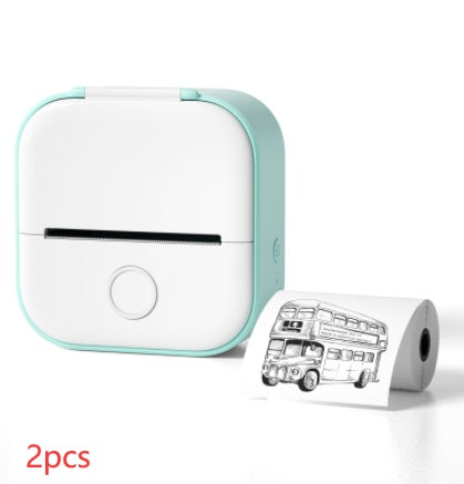 Mini Bluetooth Thermal Label Printer – Portable Photo, Study & Price Tag Printer