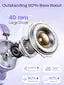 Over-Ear Bluetooth Headphones: 40mm Bass Driver, Bluetooth 5.3 Dual-Mode, 40hr Battery, Comfort Fi