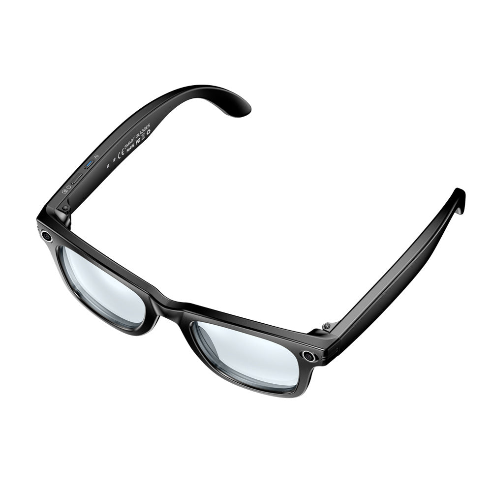 Lunettes intelligentes IA – Caméra HD 800 W, commande vocale et traduction en direct