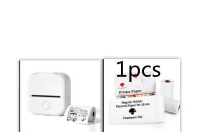 Mini Bluetooth Thermal Label Printer – Portable Photo, Study & Price Tag Printer