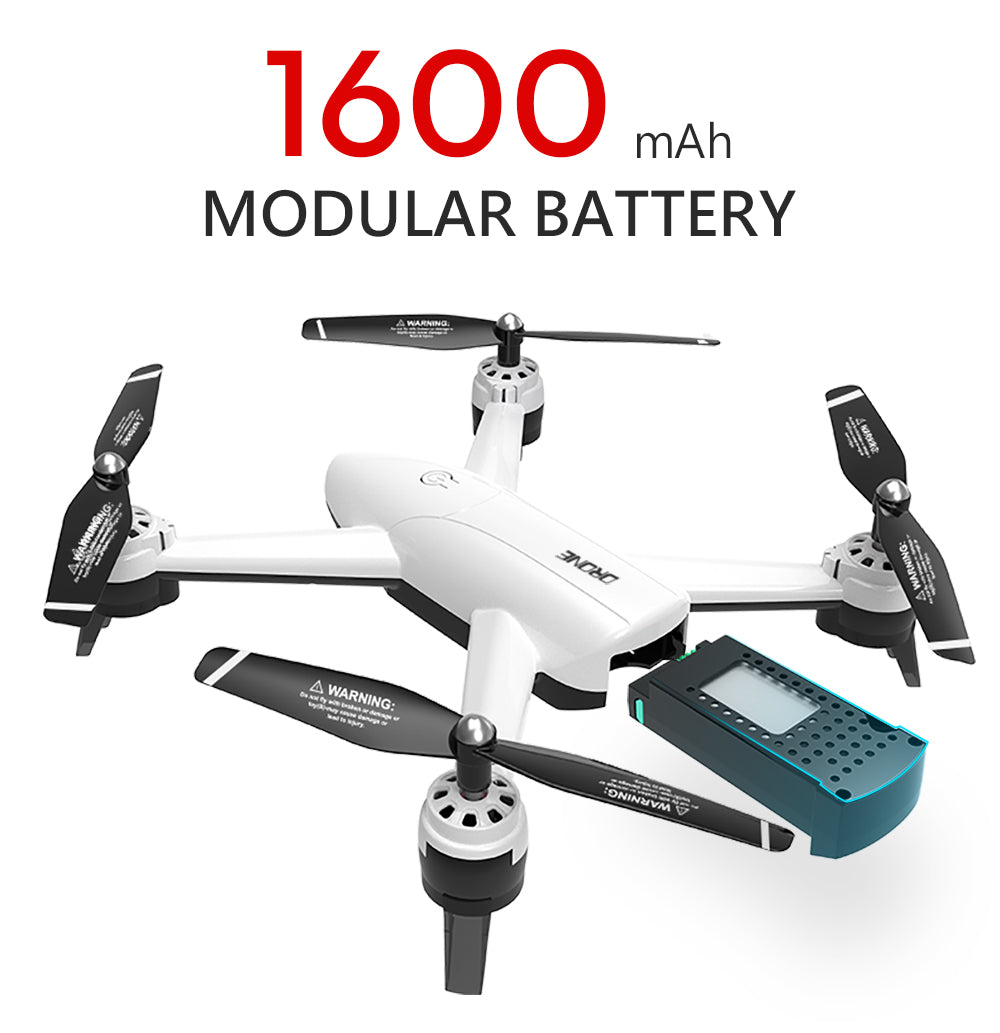 4K HD Dual Camera Optical Flow WiFi FPV RC Drone