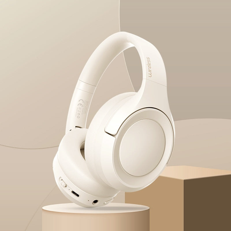 Over-ear Bluetooth Headphones With Active Noise Cancellation And Ultra-long Battery Life