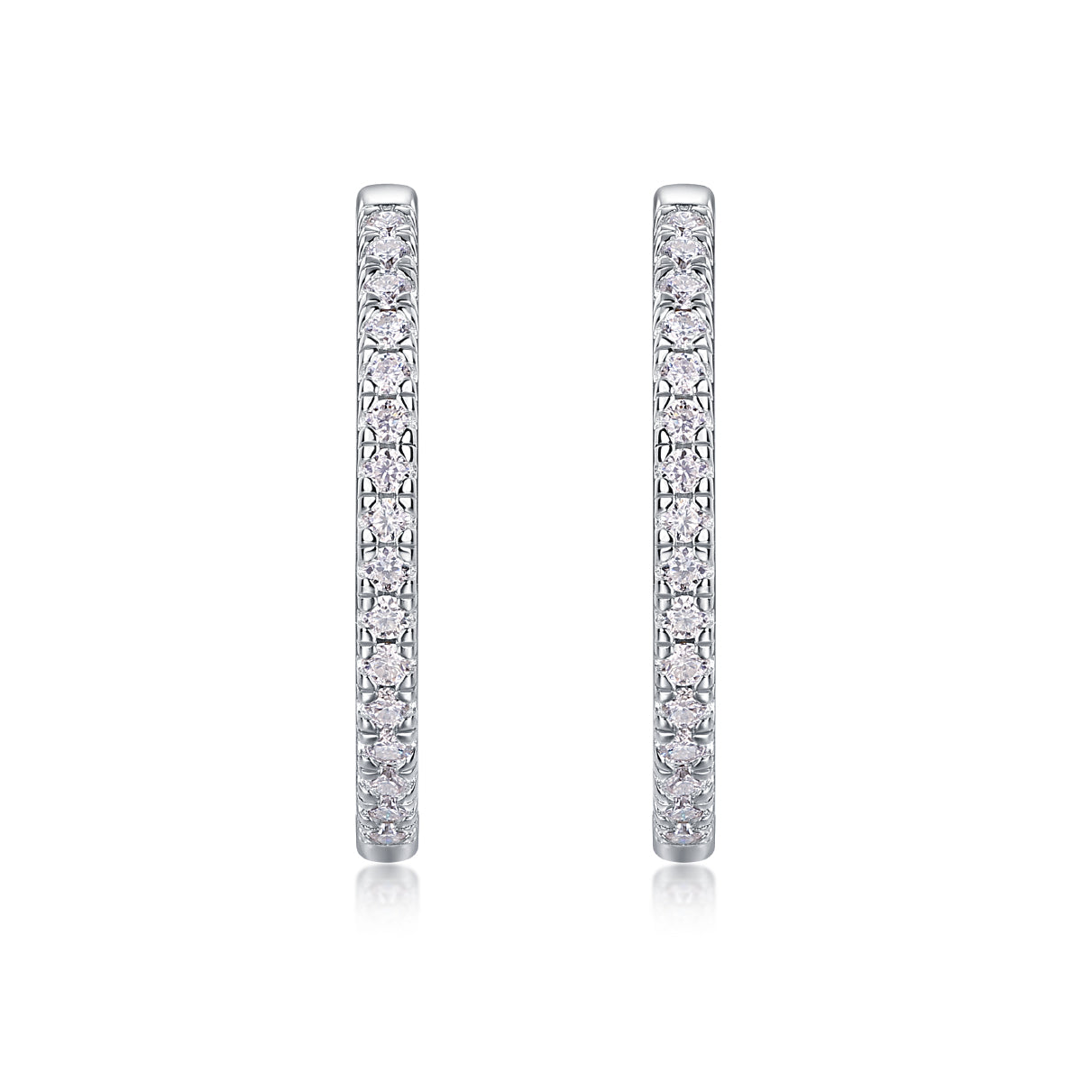Yuedong Light - Premium Moissanite Luxury Silver Stud Earrings S925 Silver Plated Platinum