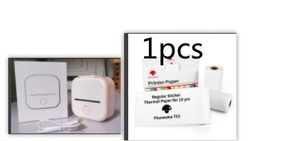 Mini Bluetooth Thermal Label Printer – Portable Photo, Study & Price Tag Printer