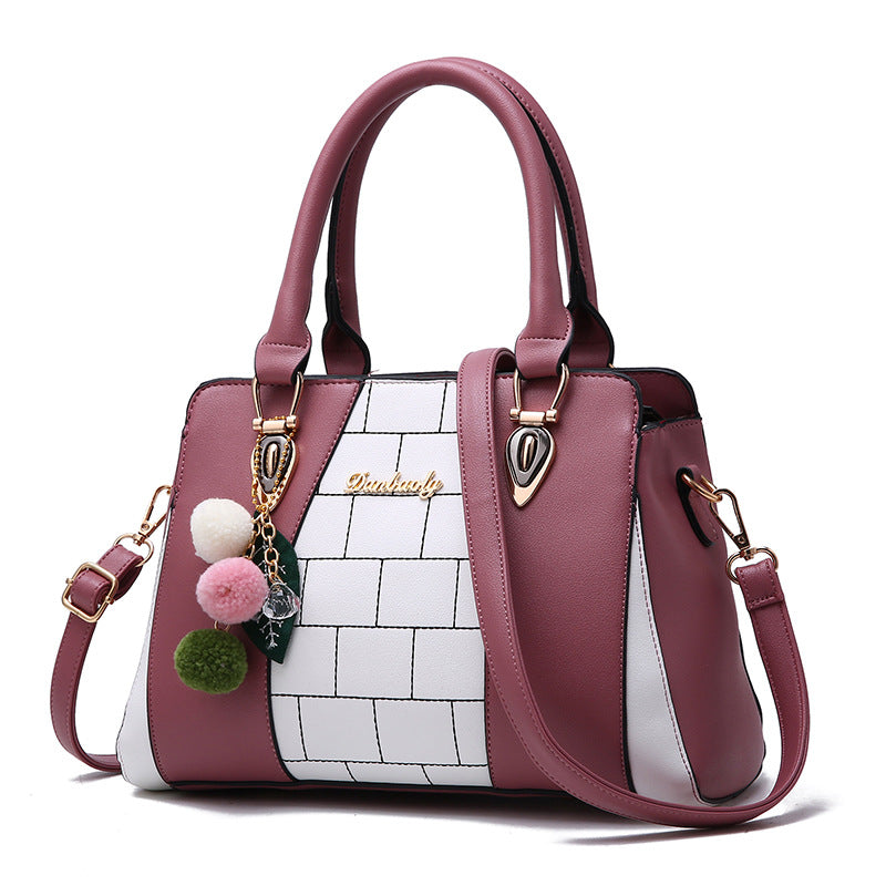 Women's PU Leather Elegant Tote & Shoulder Bag