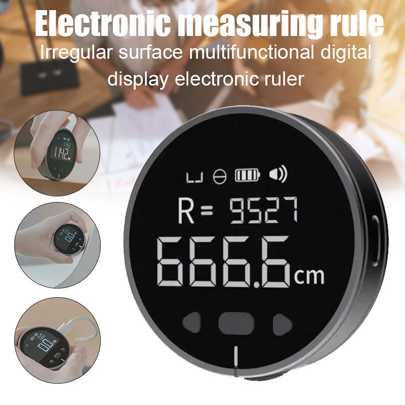 Digital LCD Electronic Measuring Ruler & Tape Measure Tool