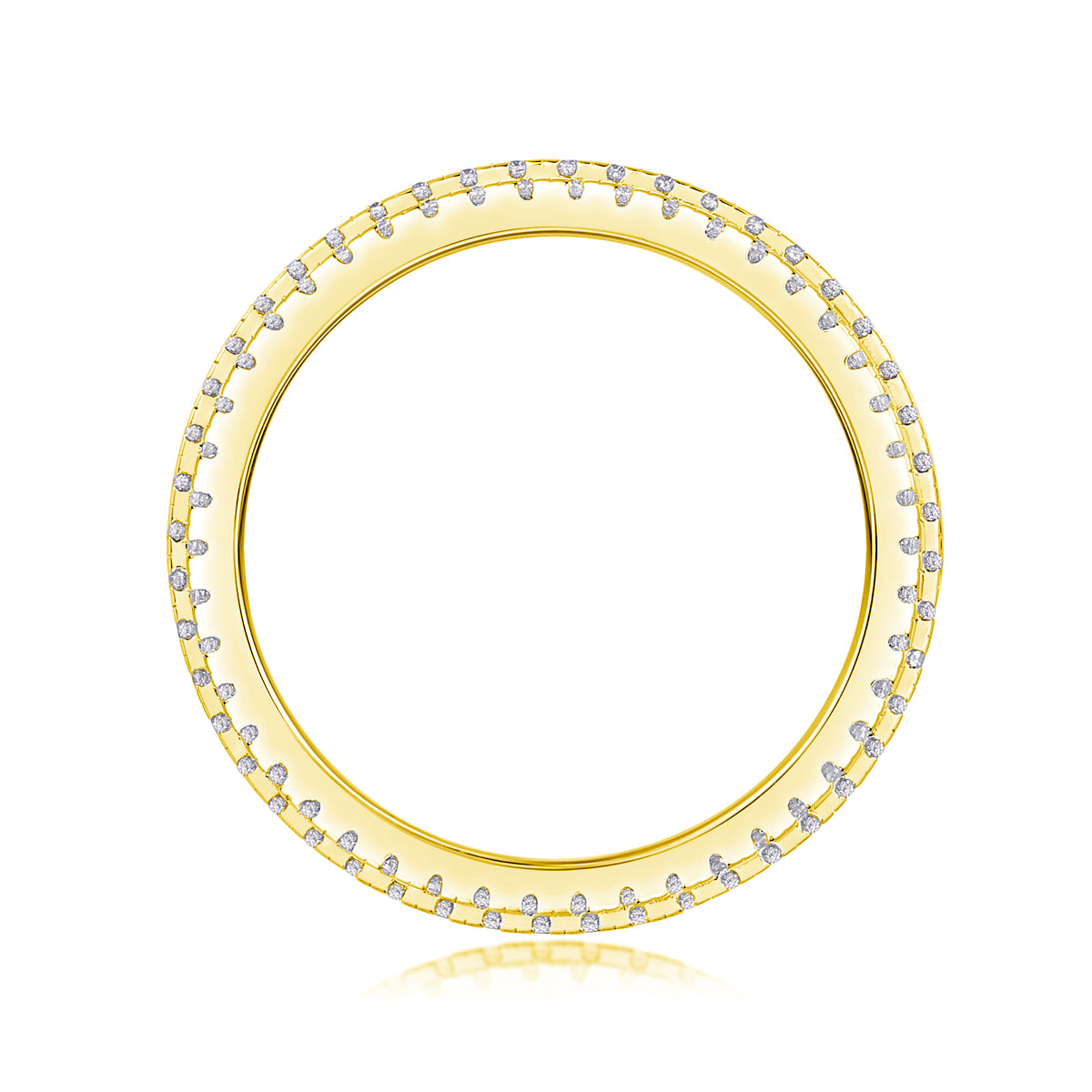 Gentle Melody - Luxury Silver  Ring Set With Top-quality Moissanite S925 Silver And Platinum-plated Diamond