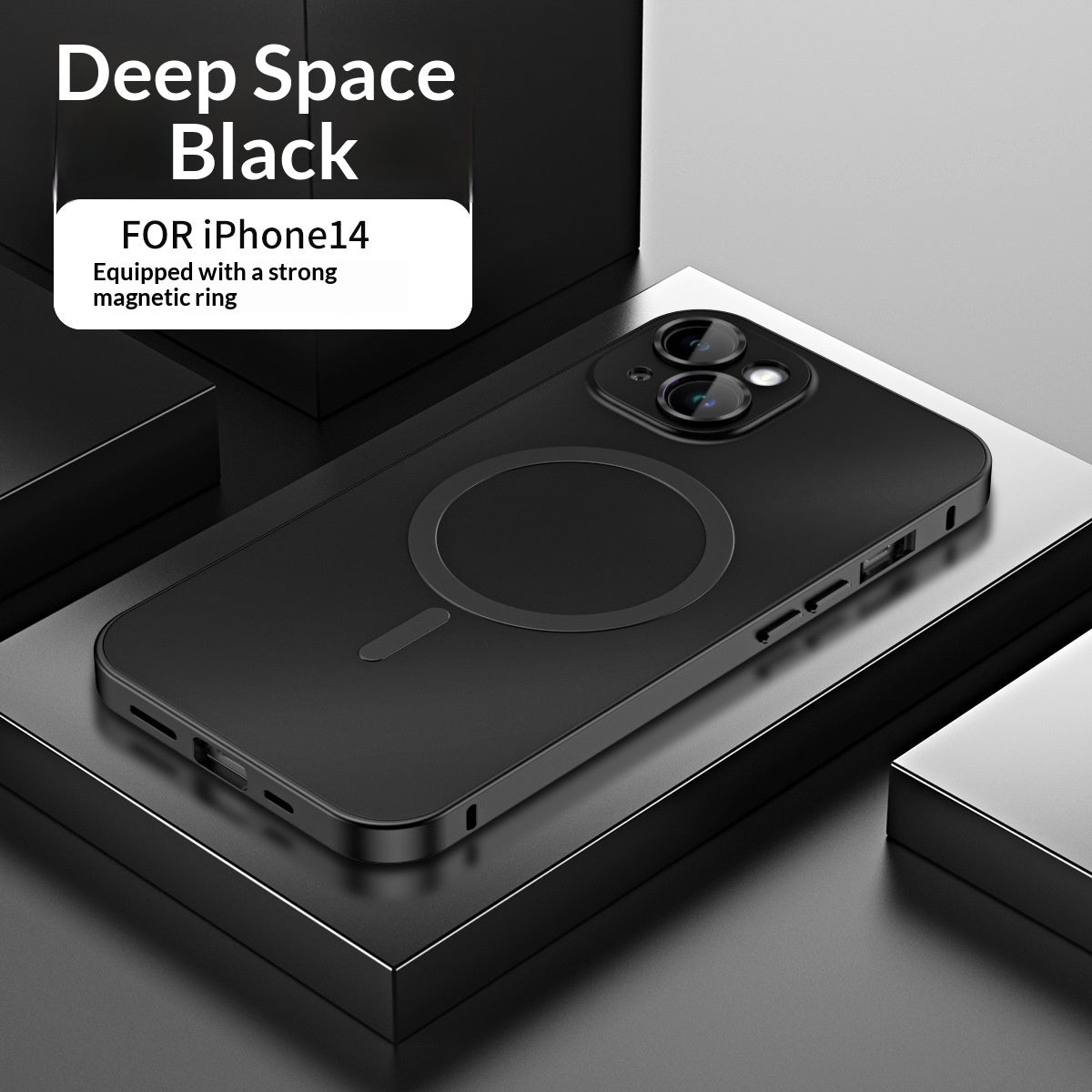 Full-Coverage Magnetic Metal Phone Case