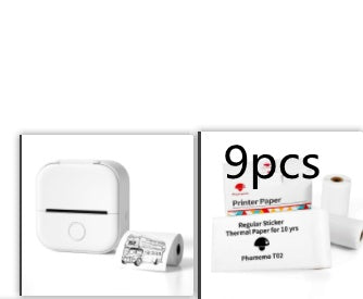 Mini Bluetooth Thermal Label Printer – Portable Photo, Study & Price Tag Printer