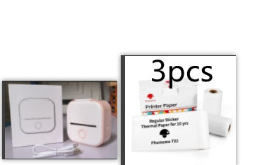Mini Bluetooth Thermal Label Printer – Portable Photo, Study & Price Tag Printer